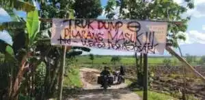 Warga Geram Jalan Rusak, Galian C di Polokarto Sukoharjo Ditutup