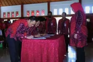 Awali Tahun 2023, Sejumlah Pejabat dan Kepala Sekolah di Sragen Dimutasi