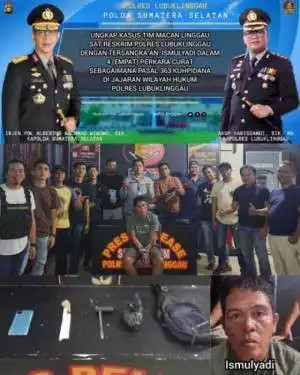 Team macan polres lubuk linggau bekuk Residivis Curat.