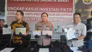 Polisi Amankan Dua Tersangka Investasi Fiktif Rp19,6 Miliar