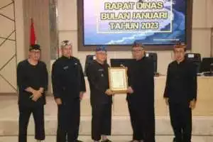 Pisah Sambut Kapolres Sukabumi, Bupati Sukabumi "Programnya Menguatkan Visi Kab. Sukabumi Yang Religius, Maju dan Inovatif" 