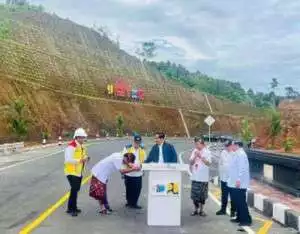 Presiden Resmikan Jalan Pintas Batas Kota Singaraja-Mengwitani