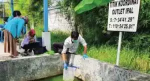 Pengawasan DLH Karanganyar, Sejumlah Kualitas Air Limbah Perusahaan Jauh dari Baku Mutu