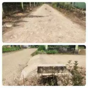 Keluhan Masyarakat jambu Rejo, Anggaran Besar jalan Rabat Beton Sudah Rusak?