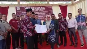 Musrenbang RKPD kecamatan Air salek 2023, untuk Pemantapan kualitas Sumberdaya Manusia dan Produktifitas ekonomi Berbasis Pembangunan Berkelanjutan.