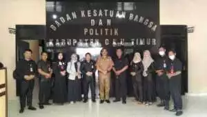 Ketua BPAN Aliansi Indonesia DPC OKU Timur Kunjungi Kantor Kesbangpol OKU Timur