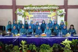 Kunker Ke Desa Taraman, Ketua PKK Berikan Pembinaan 10 Program Pokok PKK