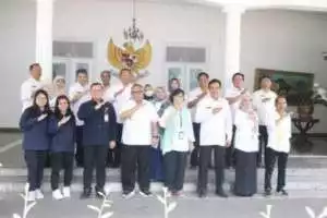 Bupati Paparkan Pembangunan Bidang Pertanian Kepada Biro Gtk Sekretariat Militer Presiden