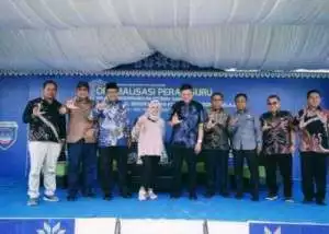 Serentak Di 66 Kabupaten Se- Indonesia, Bupati OKU Timur Panen Padi Nusantara 