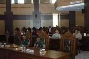 Dandim 0406/Lubuklinggau di Wakili Kasdim Hadiri Rapat Paripurna DPRD Lubuklinggau