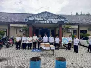 Dinas Pendidikan Dan Kebudayaan OKU Timur Musnahkan Sisa Blanko Ijazah 