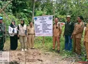 Realisasi Dana Desa, Pemdes Peracak Jaya Bangun Sumur Bor