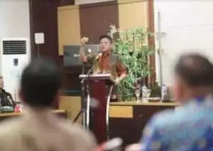 Halal Bihalal Bersama Masyarakat Cempaka, Gubernur HD Dan Bupati Enos Diberi Jajuluk