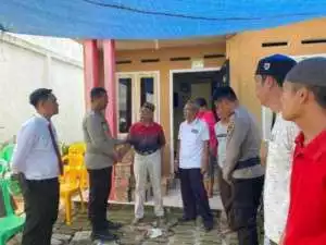 Polres Musi rawas Peduli terhadap korban laka lantas.