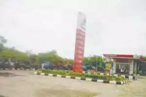 SPBU Kecamatan Pampangan Diduga lakukan Kecurangan pengurangan BBM. 
