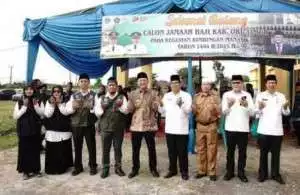 942 CJH OKU Timur Ikuti Bimbingan Manasik Haji, Bupati Enos : Saya Bangga dan Haru
