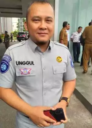 Aksi demo di kantor Dishub Palembang, jasa Raharja : kita akan cross cek data korban mengenai santunan yang diberikan.