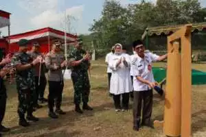 Awal Tahun 2023, Kodim Sragen Gelar Perdana TMMD Tepat di Desa Bukuran Kalijambe