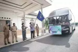 Bupati Enos Lepas Kontingen STQH XXVII ke Lubuklinggau