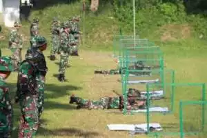 Tingkatkan Keprofesionalan Bersenjata, Kodim Sragen di Himbau Terampil Dalam Menembak
