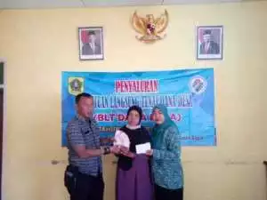 Pembagian BLT Dana Desa Tahap 1 Desa Ciaruteun Ilir
