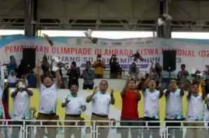 Walikota Tangerang "Olahraga Bukan hanya untuk hidup sehat tapi juga untuk olahraga yang berprestasi