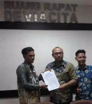 LSM MAK adakan Audiensi dengan Aiptu Manija di MAPOLDA Sumsel