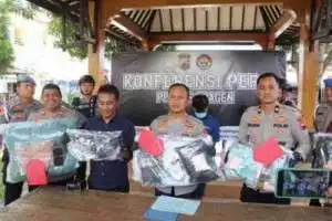 Terungkap..!! Penemuan Mayat di Kalijambe Sragen Terkuak Pelakunya, DuaTersangka di Amankankan Polres