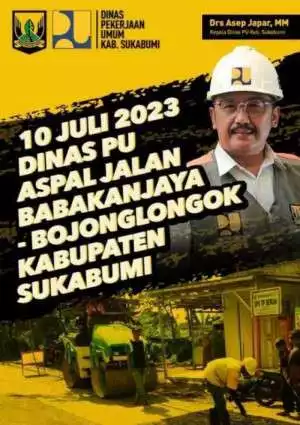 Dinas PU Kab. Sukabumi Melakukan Apal Jalan Di Ruas Babakan Jaya Kec. Parungkuda - Bojonglongok Kec. Parakansalak