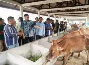 Bupati OKU Timur Lantik 7 Kepala Desa Terpilih di Zona 2