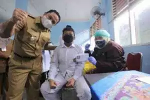 Walikota Tangerang : " Siapkan siswa ikuti bulan imunisasi "
