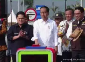Presiden Jokowi Resmikan Tol Ciawi-Sukabumi Ruas Cigombong-Cibadak