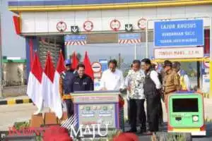Tol BOCIMI Seksi Dua Diresmikan Presiden, Wabup "Dukung Transportasi, Pariwisata dan Investasi Di Sukabumi"