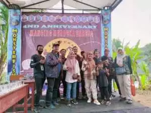 Anniversary Komunitas BELWICH, Dinas Kelautan dan Perikanan Kabupaten Sukabumi Tebar Benih Ikan di Sungai Cimandiri