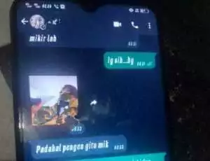 Chat Mesum yang Diduga Oknum ASN Pejabat di Kecamatan Rejoso, Pasuruan