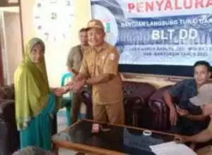 Tanah Kas Desa Diduga hanya menjadi ajang Bancakan memperkaya diri, oknum Kades Desa Marga Rahayu.