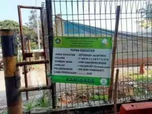 Warga Desa Purwabakti Mengerjakan Dana Samisade TA 2023 Tahap Satu