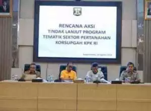 Sekda Kab. Sukabumi Buka Rakor Pengumpulan Dokumen Sertifikasi Tanah Pemerintah Daerah