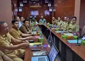 Bupati Enos Ikuti Rakor Pengendalian Inflansi Daerah
