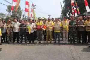 Bupati Sukabumi Resmikan Jembatan Cicewol Desa Babakan Pari Kecamatan Cidahu