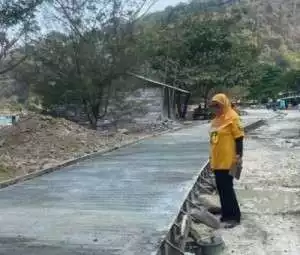 Dukung Produksi Perikanan, Diskan Bangun Jalan Produksi TPI Cikembang