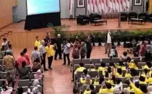 Jawaban Ganjar saat dicecar Mahasiswa UI soal status petugas partai