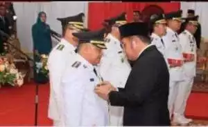 Trisko Defriyansa Dilantik Sebagai Penjabat Wali Kota Lubuklinggau.