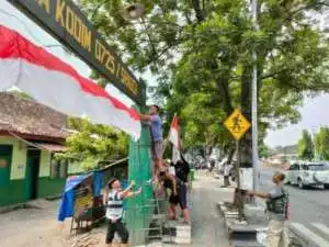 Jelang Hari Kemerdekaan RI, Kodim Sragen Percantik Mako