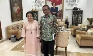 Jelang Pengumuman Cawapres Ganjar, Megawati Bertemu Mahfud MD