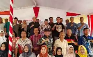 Anggota DPRD Sumsel Dapil 2 adakan Reses di Pasar Ikan Modern Seduduk Putih Palembang.