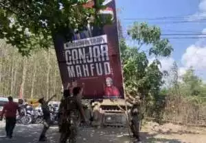 Copot Baliho Ganjar-Mahfud saat Kunker Presiden Jokowi, Polda Bali Ungkap Alasannya