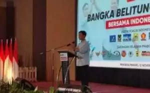 Safari Politik di Pangkalpinang, Gibran: Fitnah dan Nyinyiran Diamkan Saja