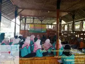 Pelatihan Kelas Ibu Balita di desa Ciaruteun Ilir kecamatan Cibungbulang tahun 2023