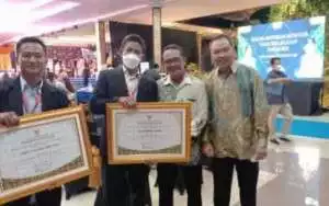 Heri Amalindo Hadiri Pemilihan Bujang Gadis Kesehatan Kota Palembang 2023.